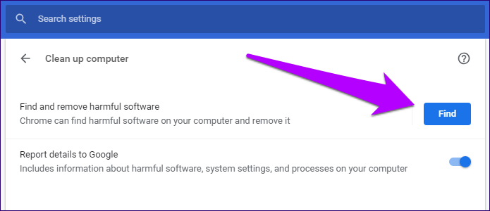 چگونه نرم افزارهای مخرب را با کروم پیدا و حذف کنیم؟ 9 Chrome Find and Remove Harmful Software 2 4d470f76dc99e18ad75087b1b8410ea9