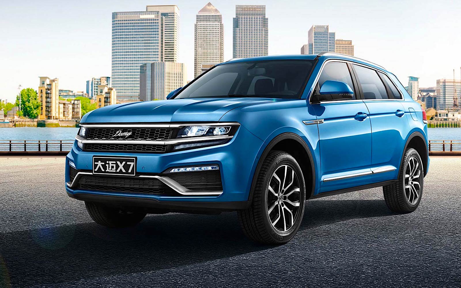 Zotye Domy X7 The VW Tiguan Allspace already have your copy china