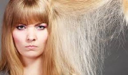 درمان وزی مو,تقویت مویی که دکلره شده ,درمان خشکی موهای رنگ شده