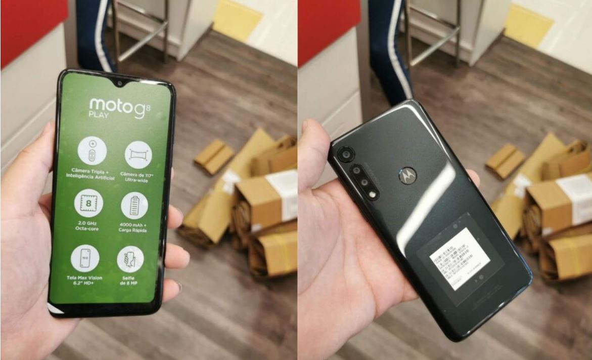 تصاویر فاش شده از Moto G8 Play به همراه جزئیات کلیدی این محصول