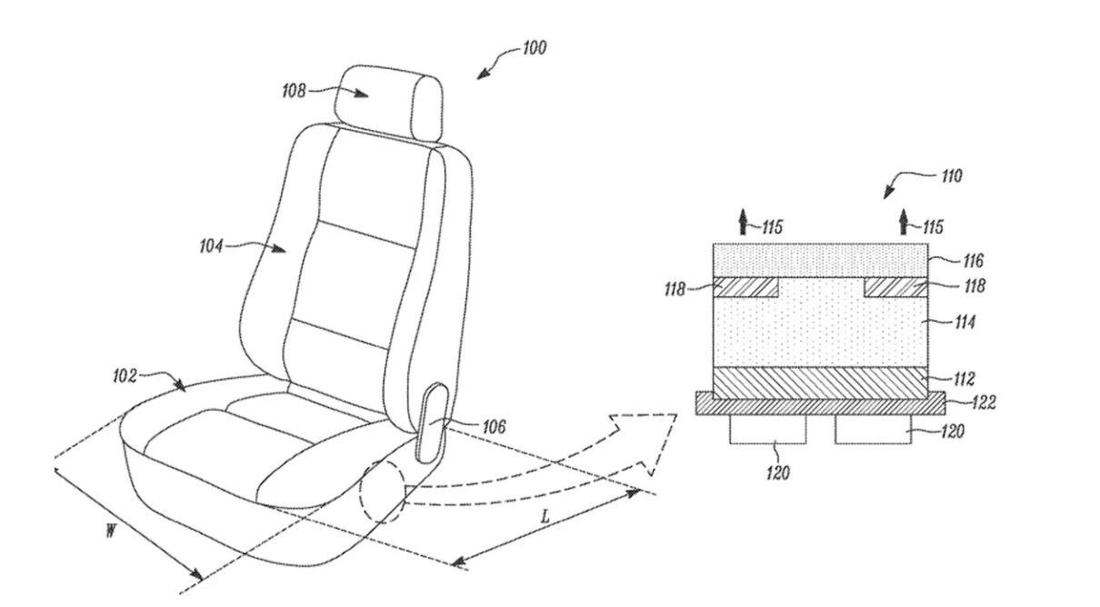 درخواست ثبت اختراع جدید تسلا به یک صندلی مبتنی بر مایع اشاره دارد