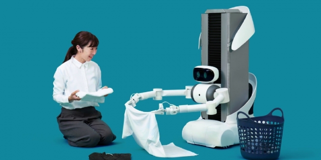 ربات ژاپنی که کارهای خانه را انجام می‌دهد