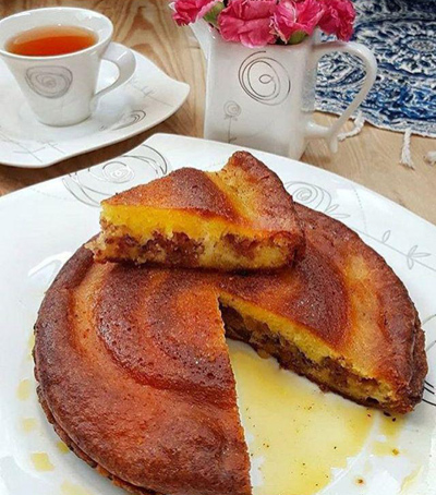 طرز تهیه خاگینه مغزدار,پخت خاگینه مغزدار