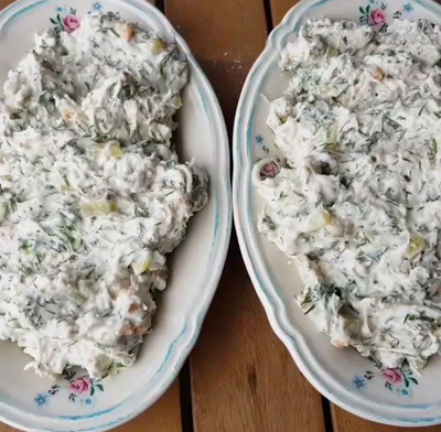 درست کردن سالاد بهاری, طرز تهیه سالاد مرغ