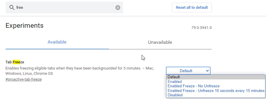 قابلیت “Tab Discarding” گوگل کروم در Chrome 79 Canary بهتر میشود 2 قابلیت "Tab Discarding" گوگل کروم در Chrome 79 Canary بهتر میشود