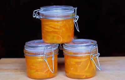 طرز تهیه مارمالاد نارنگی 3 mandarin2 marmalade1