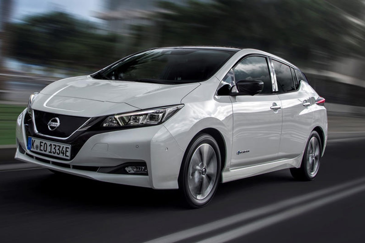 محبوب ترین خودروهای اروپا در سال 2018 39 nissan leaf