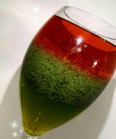 طرز تهیه شربت سه رنگ