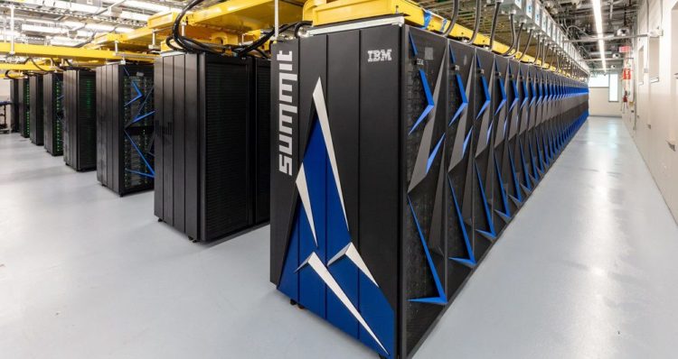 world fastest summit supercomputer